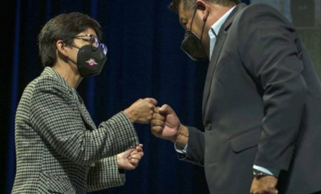 Lilia Cedillo inaugura Asamblea de la Confederación Nacional de Trabajadores Universitario