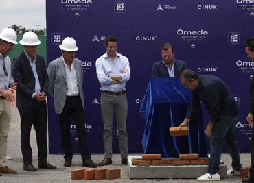 Colocan primera piedra de Ómada, nuevo club deportivo en Puebla