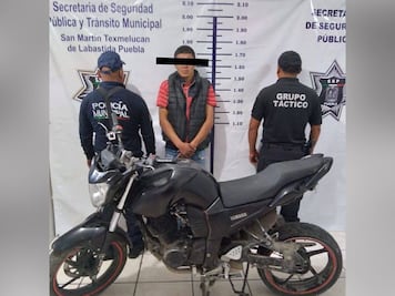 Casi lo linchan en Texmelucan por robar una moto