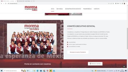 Partidos políticos de Puebla tienen en abandono sus portales electrónicos 