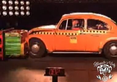 Vocho superó en pruebas de choque al Golf II