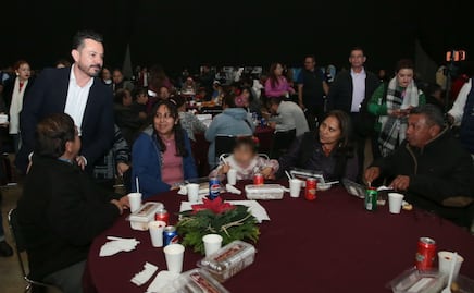 Gobierno de Puebla ofrece cenas navideñas y reúne a más de 3 mil familias