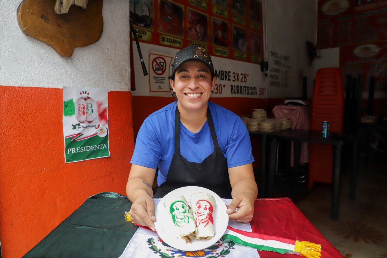 Ya puedes probar el "Taco Sheinbaum" de carne árabe en Puebla | EsImagen