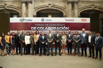 Gobierno de la Ciudad firma Convenio de Colaboración “Torres Atalaya y Botón de Alarma OXXO”