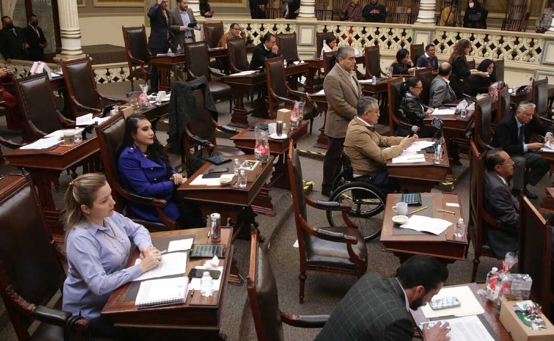 El Congreso local aprobó las dos últimas reformas al Poder Judicial que envío Miguel Barbosa | Foto: Agencia Es Imagen para El Universal Puebla