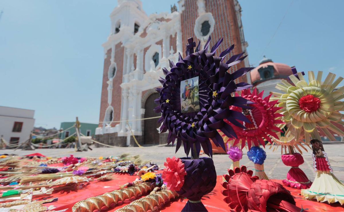 PALMITAS EN IGLESIA DE SAN JOSÉ