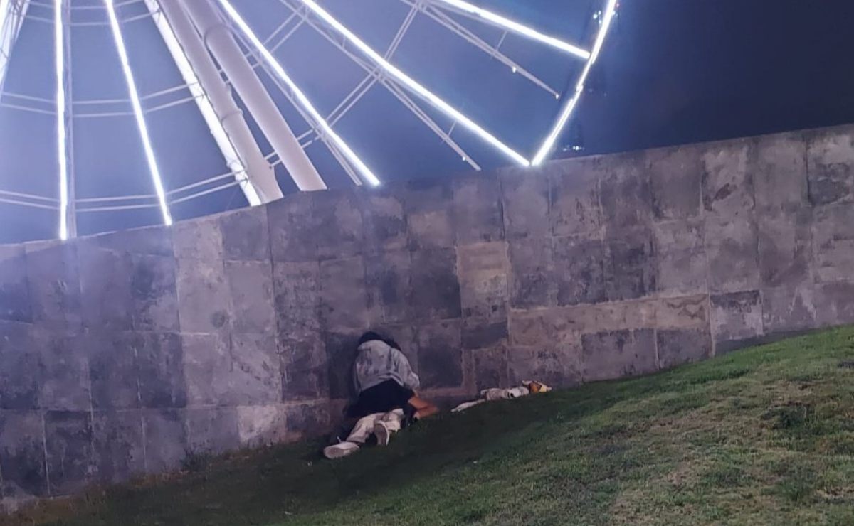 Jóvenes agarran la Estrella de Puebla como motel