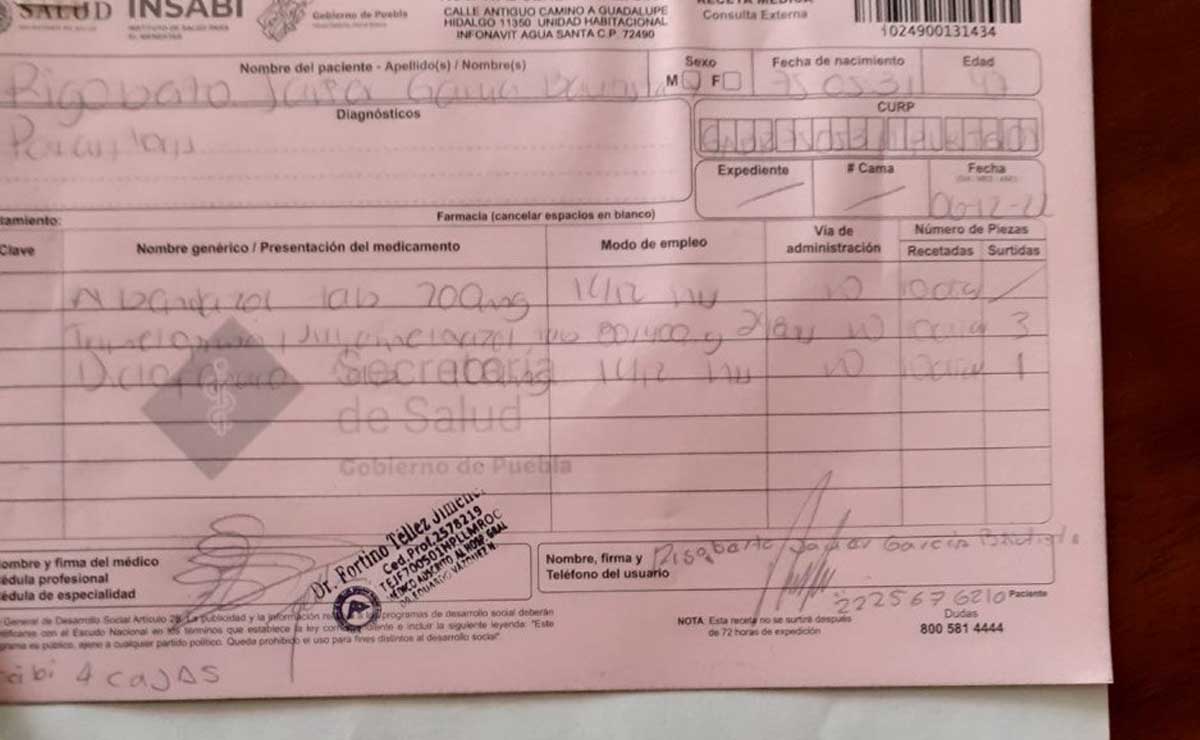 Javier García Bautista asegura que fue picado por una chinche besucona | Foto: Especial