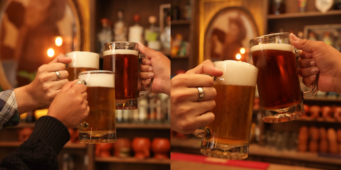 Consumo de cerveza en las noches o en las mañanas / Foto: EsImagen