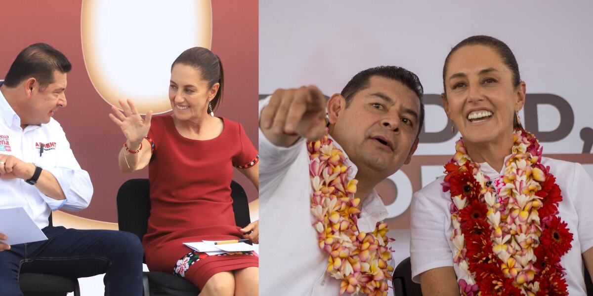 Claudia Sheinbaum y Alejandro Armenta / Foto Es Imagen