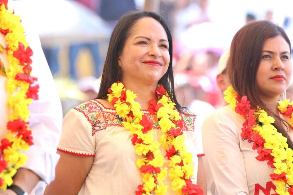 Liz Sánchez estuvo en la Sierra Negra de Puebla | Foto: Especial