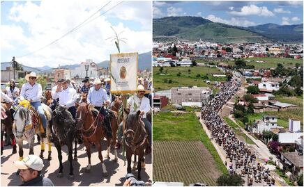Chignahuapan vive tradiciones con seguridad, gobernador Armenta encabeza cabalgata con mil jinetes