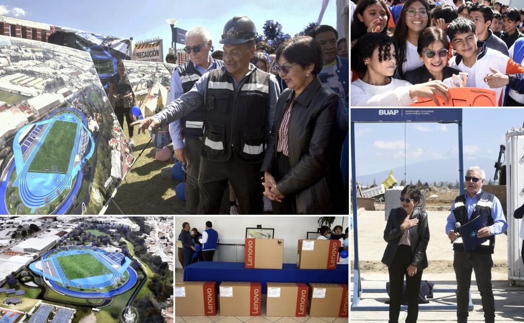 La pista de tartán será avalada por la World Athletics | Foto: Buap