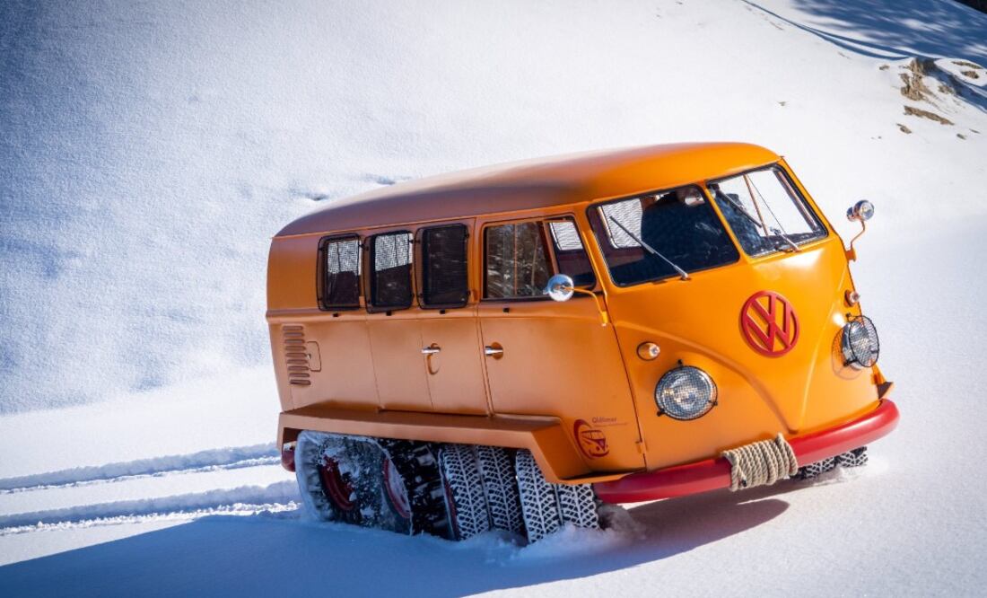 Volkswagen Combi Half Track Fox 1962 / Foto: @Carhausvw