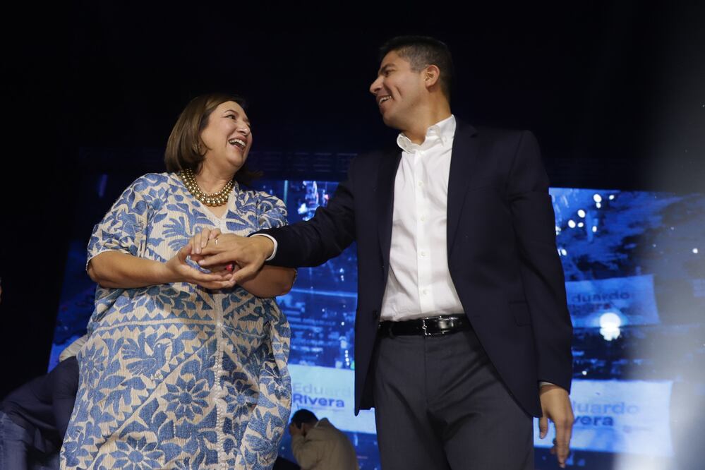 Xóchitl Gálvez asistió al informe de Eduardo Rivera | EsImagen para El Universal