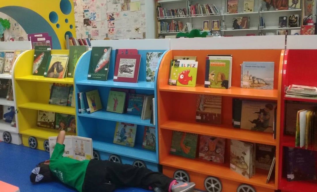 En la Biblioteca Central de la BUAP hay un espacio para los pequeños | Foto: BUAP