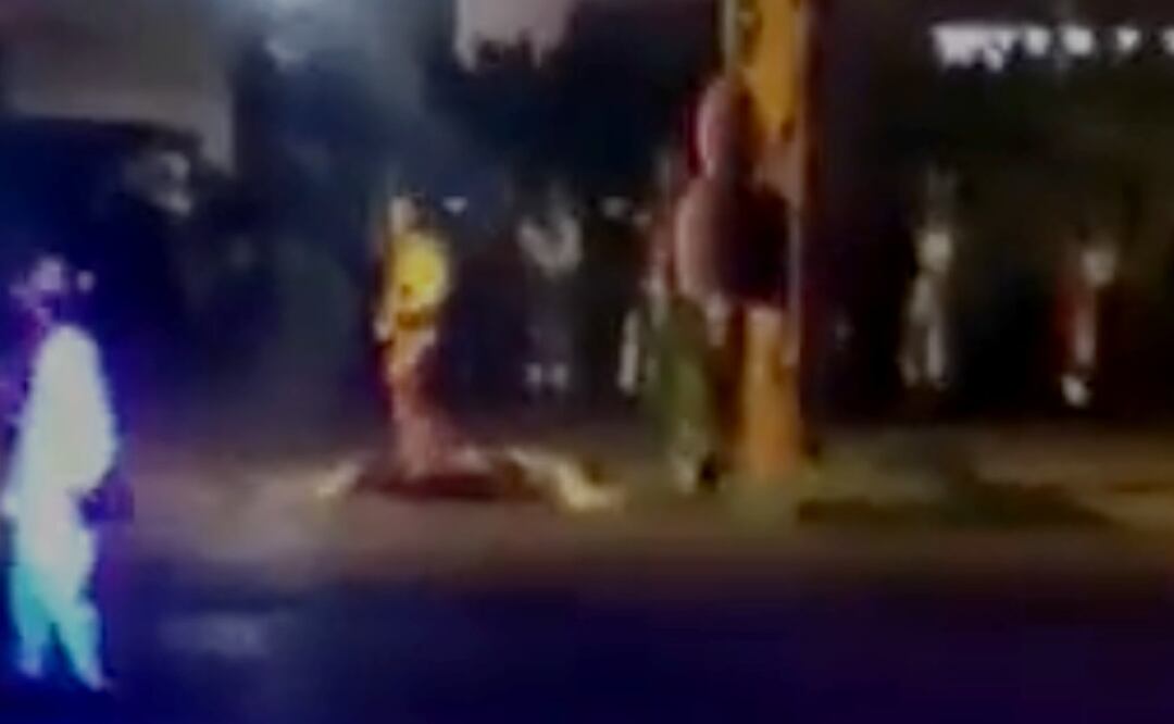 María Rita cayó desde los 15 metros de altura en pleno espectáculo de los Voladores en la Feria de las Flores de Huauchinango | IMAGEN: Especial