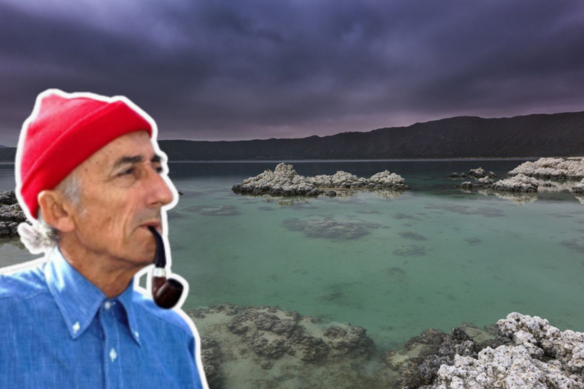 La Laguna de Alchichica sorprendió al oceanógrafo francés Jacques Cousteau | Foto: Conagua / petersonpipenotes.org