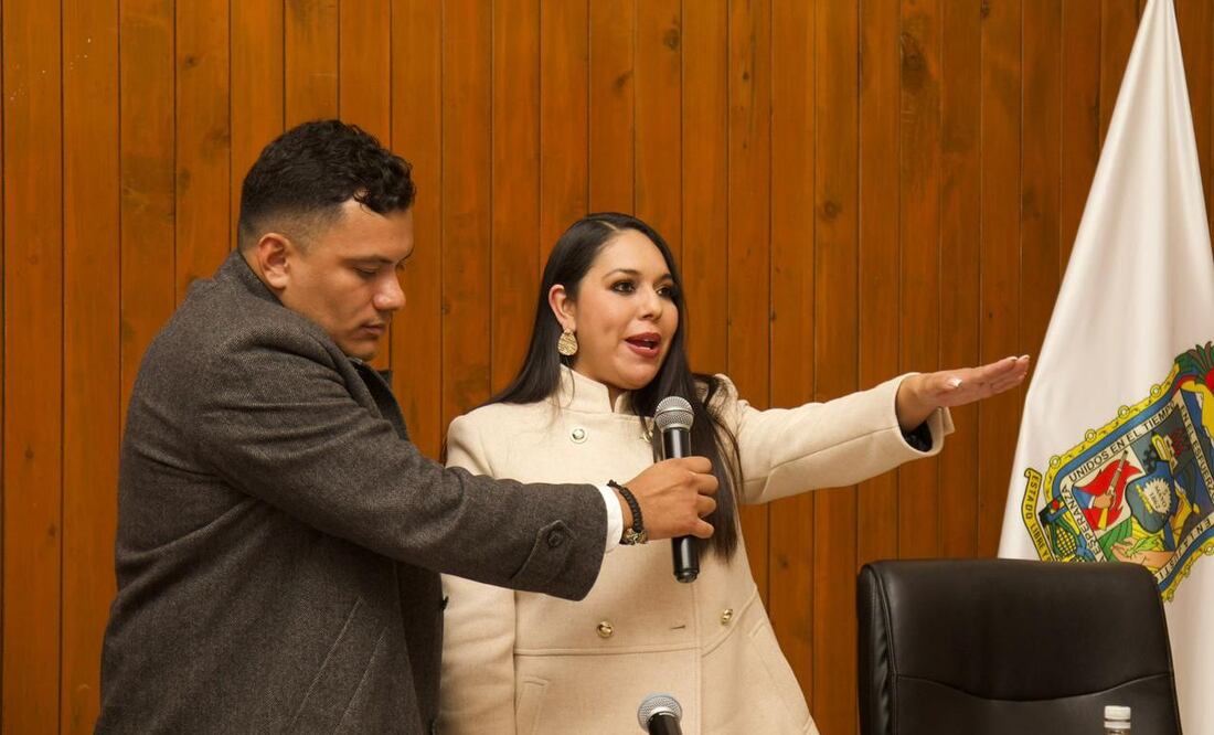 Tonantzin Fernández asume la presencia municipal de San Pedro Cholula | Foto: Especial