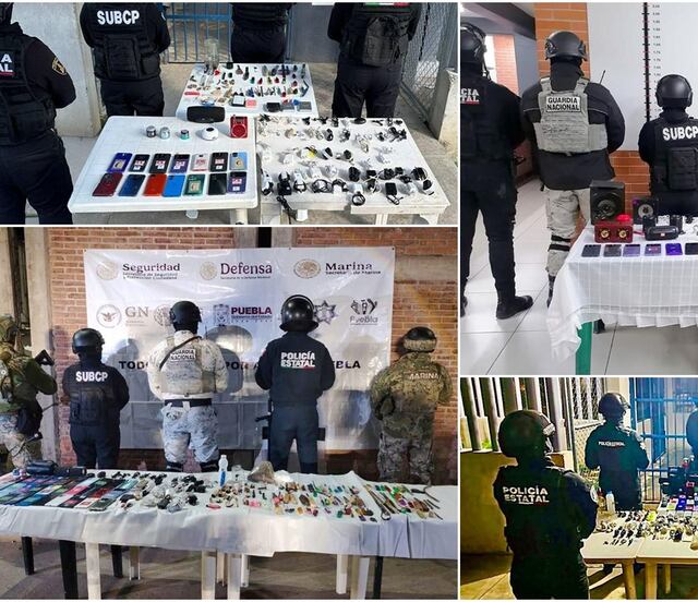 Avanza Estrategia Nacional Antiextorsión en Centros Penitenciarios de Puebla