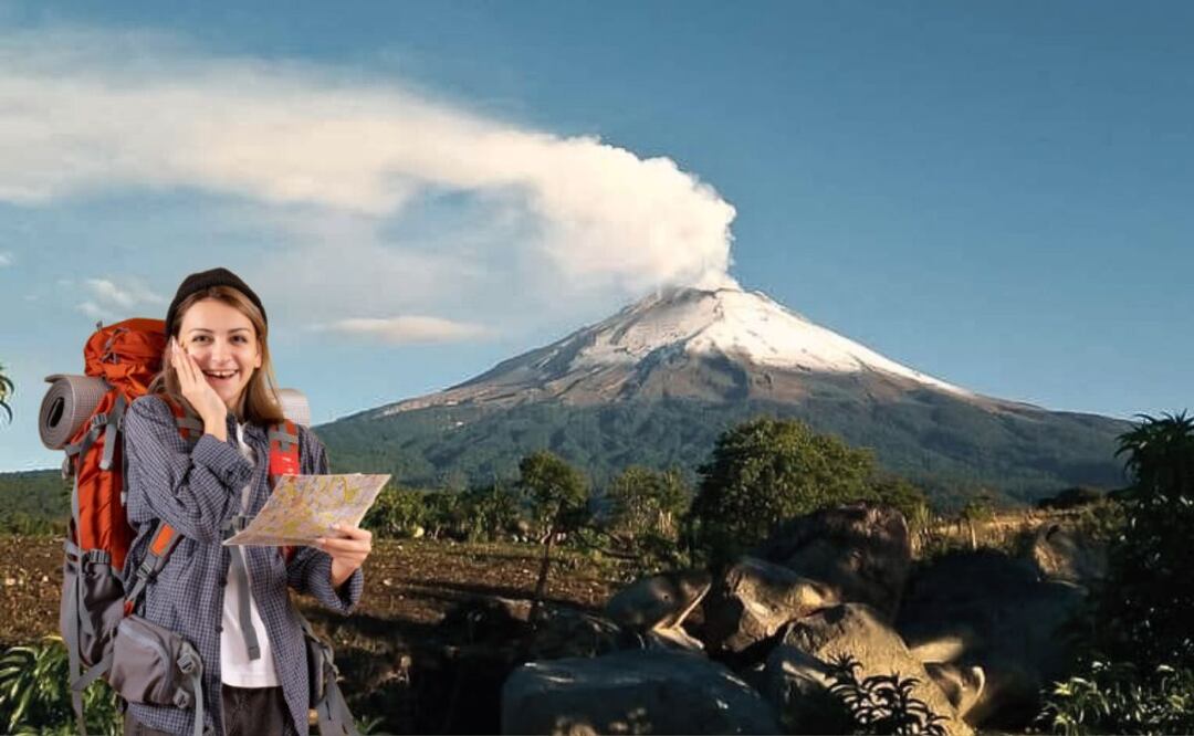 Esta pequeña comunidad vive acostumbrada a la actividad del volcán Popocatépetl | Foto: Especial
