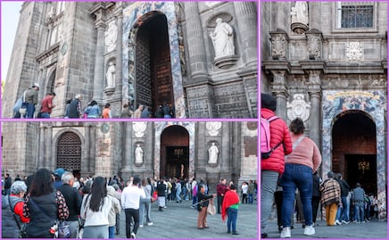 Cierra la Puerta del Perdón de la Catedral de Puebla, abrirá hasta 2050