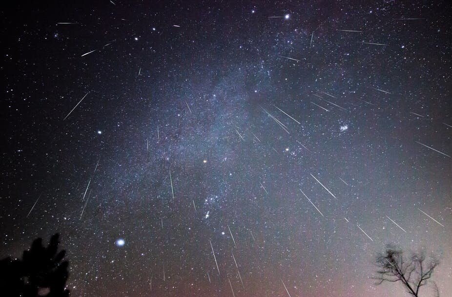 Los cometas Eta Acuáridas son fragmentos del cometa 1/P Halley.

Foto: Producción El Universal