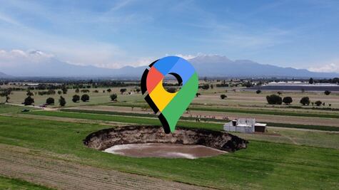 Socavón de Puebla, una atracción turística en Google maps