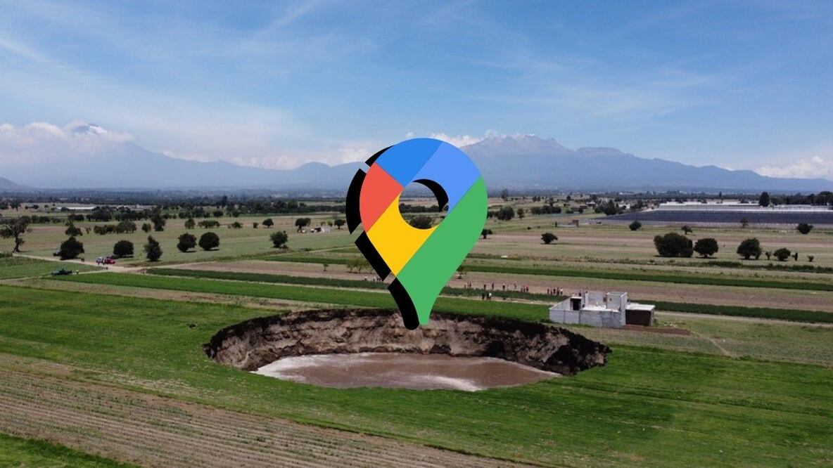 Socavón de Puebla, una atracción turística en Google maps