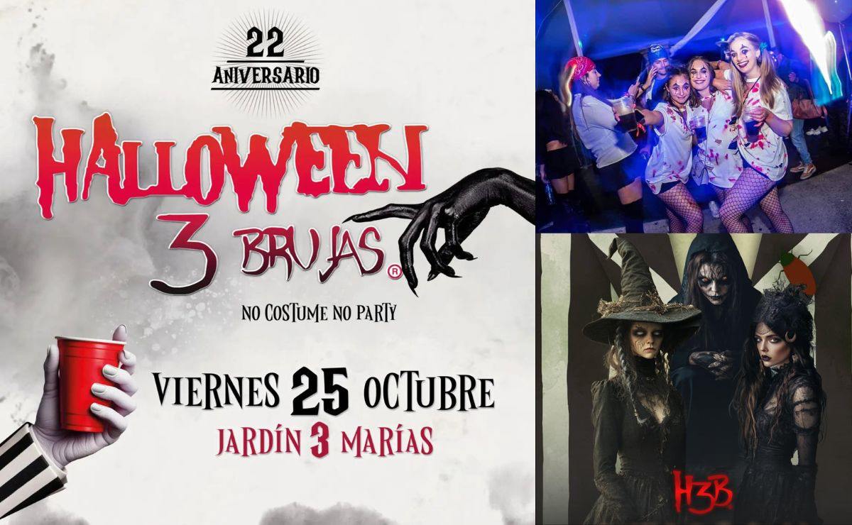 Halloween 3 Brujas en Puebla: fecha y precio de los boletos