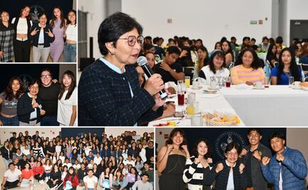 Rectora de la BUAP se reúne con deportistas universitarios