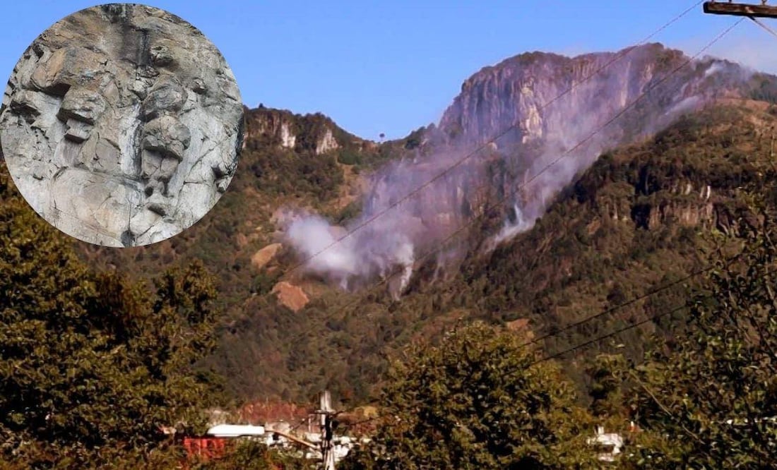 En el Cerro de Chignautla se cree hay un portal | Foto: Facebook Cerro de Chignautla / Facebook Chignautla En Línea