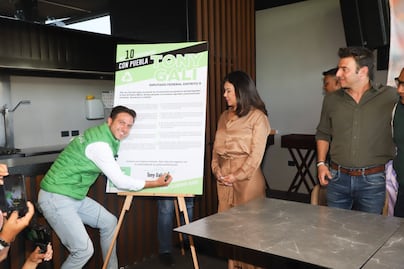 Tony Gali López presenta compromisos como candidato a diputado federal