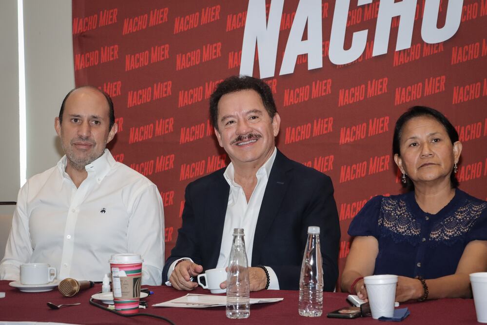 Ignacio Mier dio conferencia de prensa este domingo | Agencia Es Imagen para El Universal Puebla