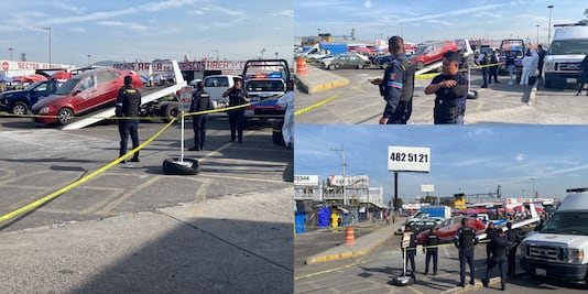 Hallan cuerpo calcinado en el mercado Hidalgo; habrían dejado narcomanta