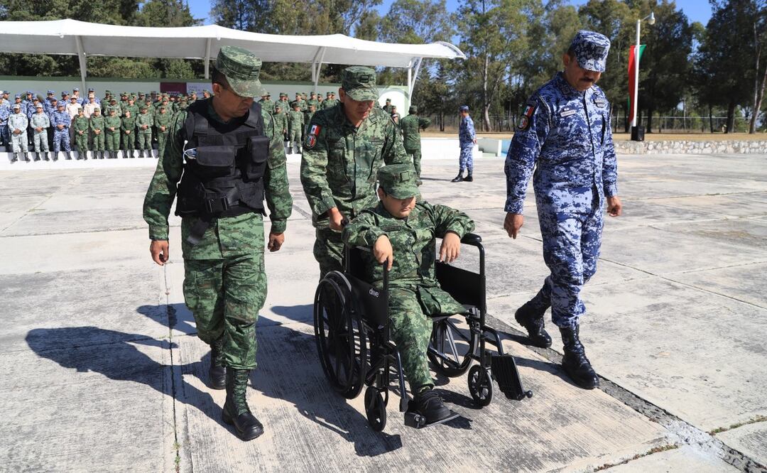 El evento fue realizado en el Escuela Militar de Mando del Ejército y Fuerza Aérea | FOTO: Agencia Es Imagen para El Universal Puebla