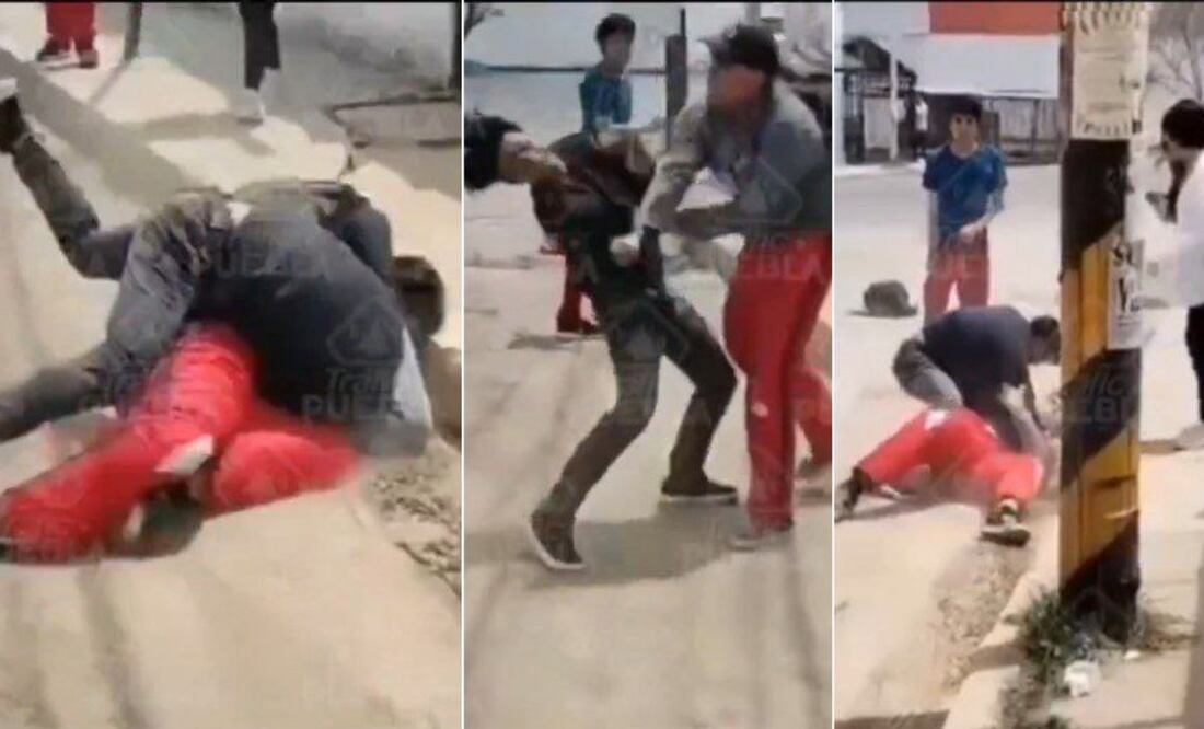 En redes sociales se viralizo un caso de bullying | Foto: Captura videoTráfico Puebla