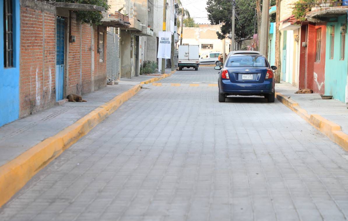 Colocaron adoquín en vialidades y rehabilitaron parque | Foto: Ayuntamiento de Puebla