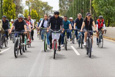 “Por las familias, vamos por la Vía Recreativa todos los domingos”: Alejandro Armenta