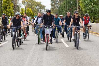 “Por las familias, vamos por la Vía Recreativa todos los domingos”: Alejandro Armenta