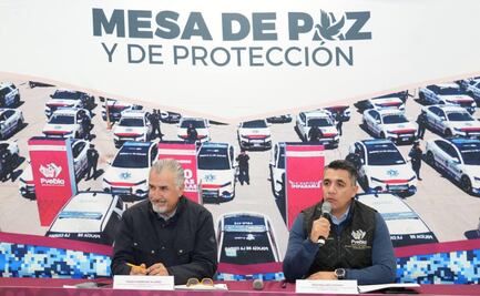 Gobierno municipal asegura que bajó la incidencia delictiva en Puebla 