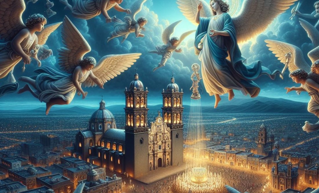 El nombre de Puebla de los Ángeles es en honor a esta leyenda | Bing