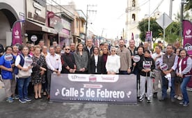 Entrega Pepe Chedraui trabajos de rehabilitación vial en San Felipe Hueyotlipan