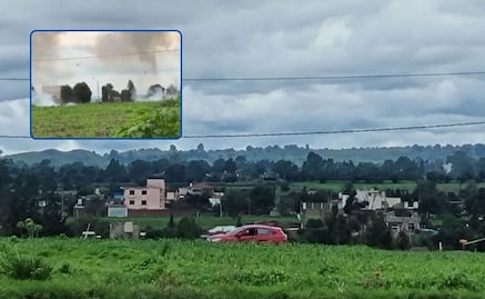 VIDEO Inédito, estallan minas cuando la policía inspeccionaba un auto sospechoso en Coronango