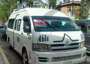 Asaltan dos unidades de la Ruta 61 y A-6 en Puebla