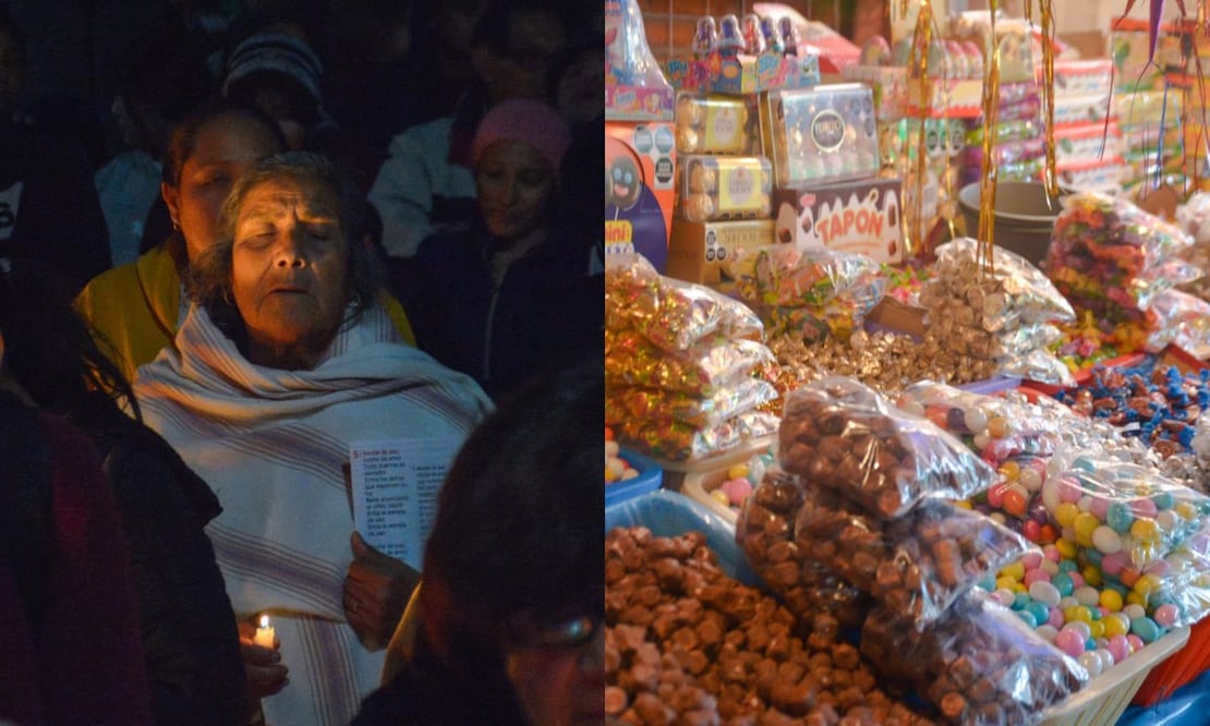 En las tradicionales posadas se regalan aguinaldos / Foto: EsImagen