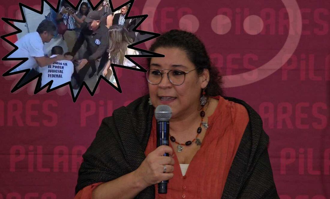 La conferencia de Lenia Batres estaba programada a las 10:00 horas de este viernes 16 de agosto | EsImagen