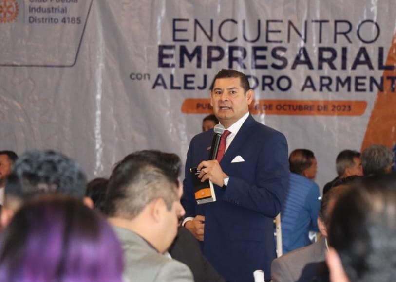 Alejandro Armenta reafirma que la 4T hace alianza con los empresarios