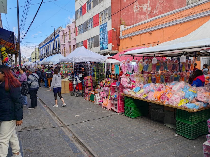 Para las compras de última hora, los Reyes Magos podrán acudir al centro | Fotos Ayuntamiento de Puebla