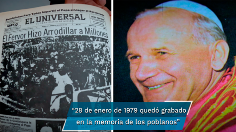 Hace 43 años el Papa Juan Pablo II visitó Puebla